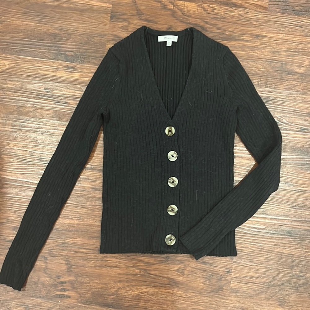 Madewell textured cardigan